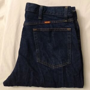 MENS RUSTLER JEANS BLUE SIZE 38 X 29